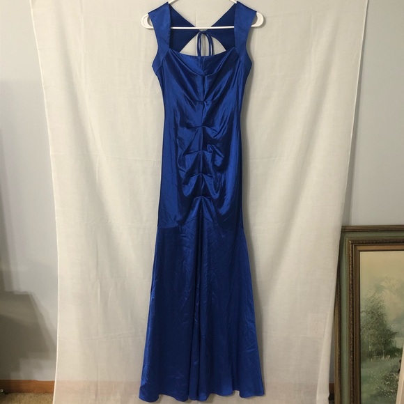 Roberta Bridal Dresses & Skirts - Roberta Shiny Blue Mermaid Skirt Dress Size 3/4 Style# 13121